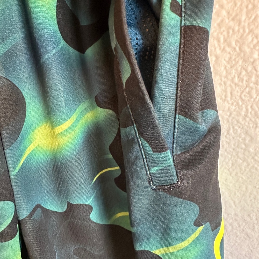 Nike Dri-FIT Camouflage Shorts with Neon Detail - Picture 2 of 5